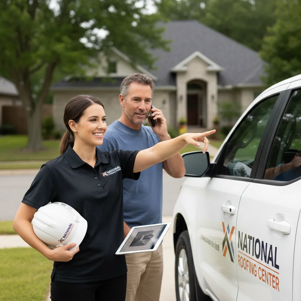 National Roofing Center customer support in Speedway
